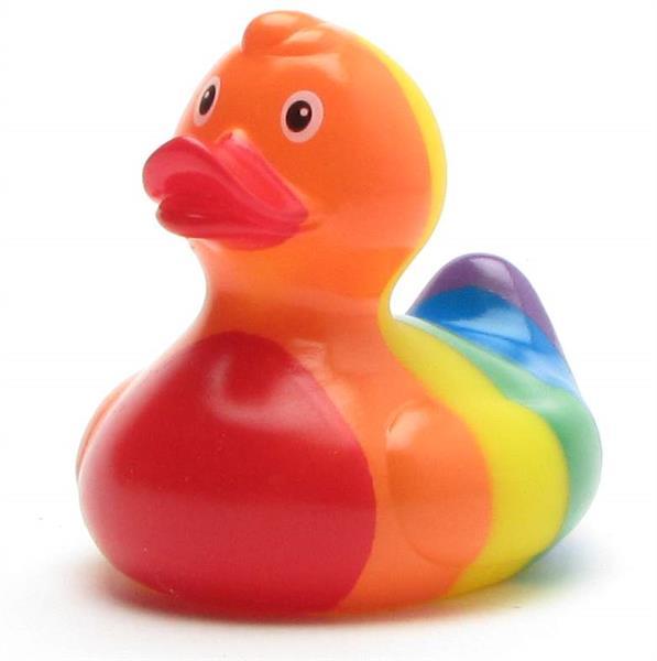 Badeend - Regenboog-LGBTQUACK+