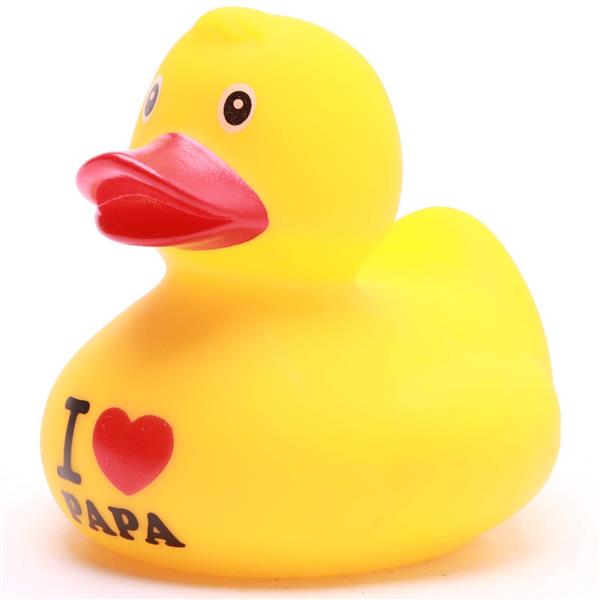 Badeend - I  love papa