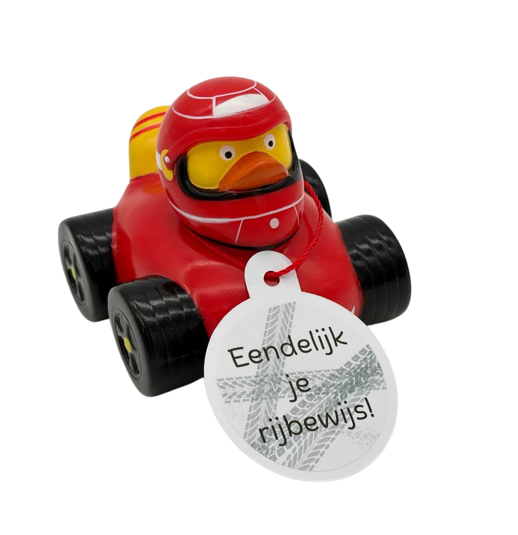 Badeend - Rijbewijs Auto