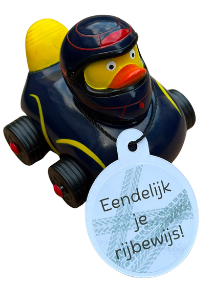 Badeend - Rijbewijs Auto