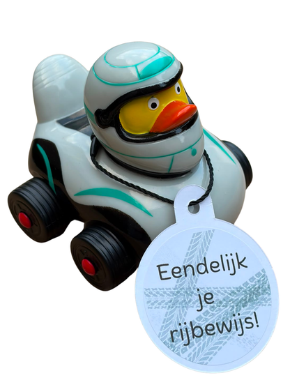 Badeend - Rijbewijs Auto