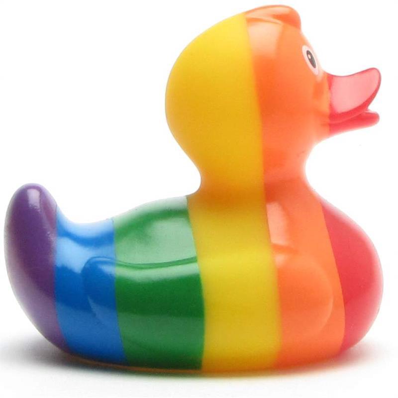 Badeend - Regenboog-LGBTQUACK+