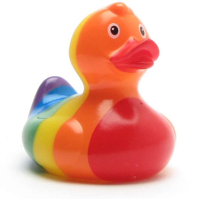Badeend - Regenboog-LGBTQUACK+
