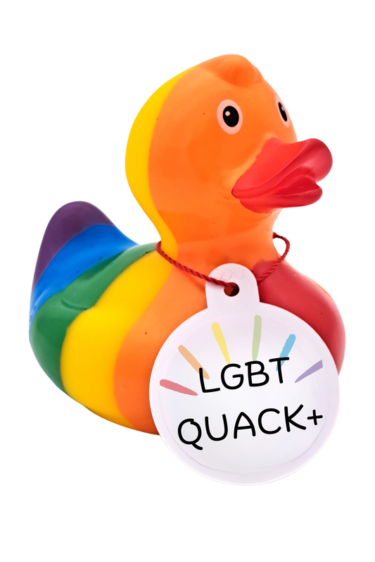 Badeend - Regenboog-LGBTQUACK+