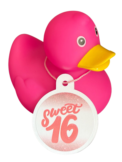 Badeend- Sweet 16 verjaardag