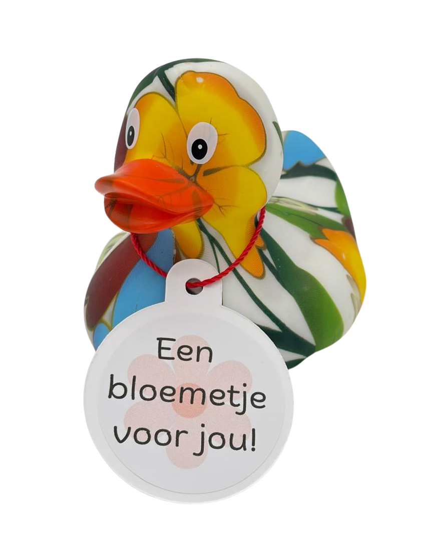 Badeend - Bloemen